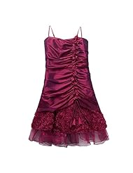 Plus Size Cocktail Ruched Shirred Satin Spaghetti Strap Evening Dress/Bridesmaid Dress/Party Dress/Mini Dress 