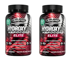 Hydroxycut Hardcore Elite-Svetol Green Coffee Bean Extract Formula, 100ct, Buy One Get One Free, 200ct Total