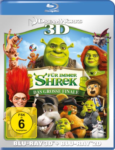 Shrek 4 - Für immer Shrek: Das große Finale (3D Blu-ray + Blu-ray)