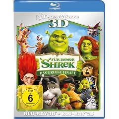 Shrek 4 - F�r immer Shrek: Das gro�e Finale  (3D Blu-ray + Blu-ray)