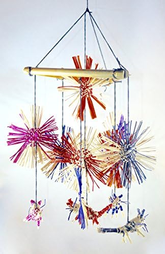 Rainforest Handmade Cats Hanging Mobile