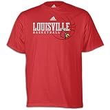 Louisville adidas Men's Basketball Hang Time Tee