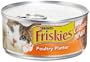 Friskies Cat Food Classic Pate, Poultry Platter, 5.5-Ounce Cans (Pack of 24)