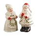 Holiday Santa & Mrs Claus Salt & Pepper Set