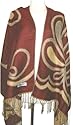 100% Pashmina Aster Petal Design Shawl / Wrap / Stole