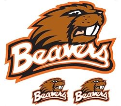 NCAA Oregon State Beavers Wall Accent 3 Large Murals Stickers