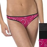 Xhilaration® Thong Underwear 3-pk. - Pink/White/Ebony