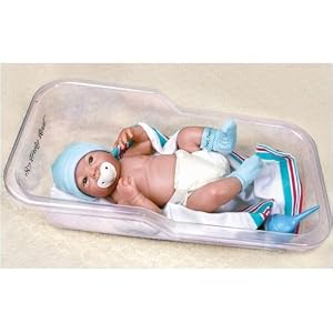 Dear, Dear Baby - anatomically correct - by Artist Linda Webb by 
