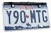 Boyo VTL425 Ultra Slim Black Bar Type License Plate Camera