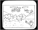 Mouse Pad with "black and white", glider, boy, hills, Poland, Europe, flying, child, bird, sailplane, toy
