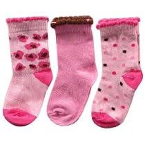 Luvable Friends Fashion Socks for Baby, 3 Pack, Pink, 6-18 Months
From Luvable Friends
