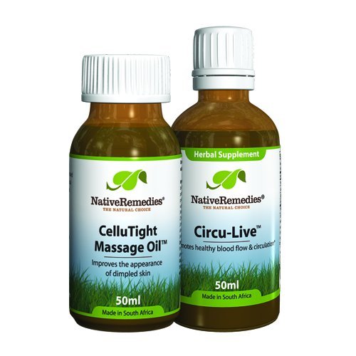 Native Remedies Combo Pack (Cellutight Massage Oil 50 ml - Circu-Live 50 ml)