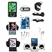 15-piece Accessory Bundle for Microsoft Zune 120GB/80GB: Black Leather Case + FM Transmitter + Foldable Amplified Speakers + Black Silicone Skin Case