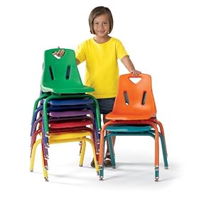 Berries Plastic Chairs W/Powder Coated Legs - 10