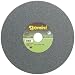 Norton Gemini Crystolon Bench and Pedestal Grinding Wheel, Type 01, Round Hole, Silicon Carbide