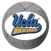 UCLA Bruins NCAA Basketball One Inch Pewter Lapel Pin