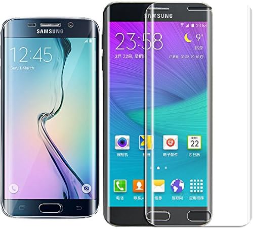 1nnovation® Samsung Galaxy S6 Edge + / S6 Edge Plus Screen Protector Front Back Edge to Edge Clear Full Body Skin Cover Nano Shield Premium HD Curved Crystal PET Soft Film Screen Coverage