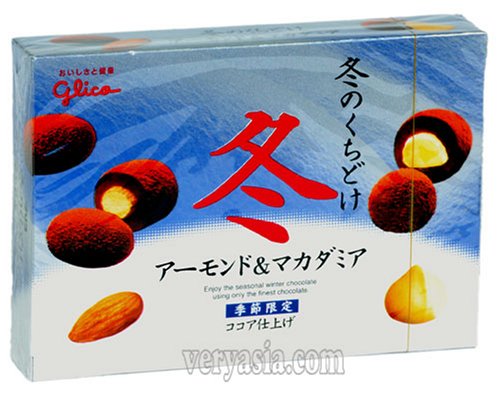 Glico Fuyuno Kuchidoke Chocolate Almond & Macadamia by Glico