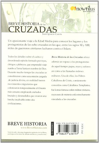 Breve Historia de las Cruzadas (Breve Historia/ Brief History) (Spanish Edition)