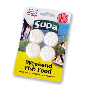 Supa Weekend Holiday Fish Food 4 x 6g