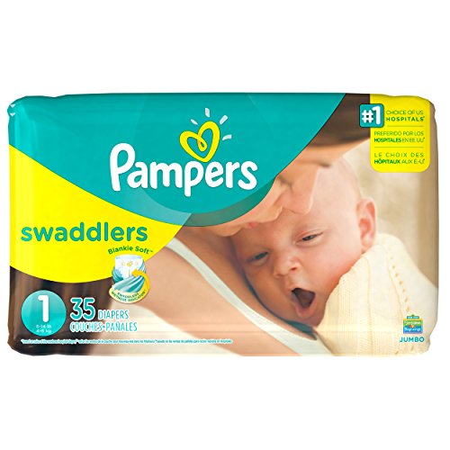 Pampers Swaddlers Newborn Diapers Size 1 35 count * Huggies Pampers