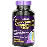 Natrol Glucosamine Chondroitin and MSM Tablets, 150-Count