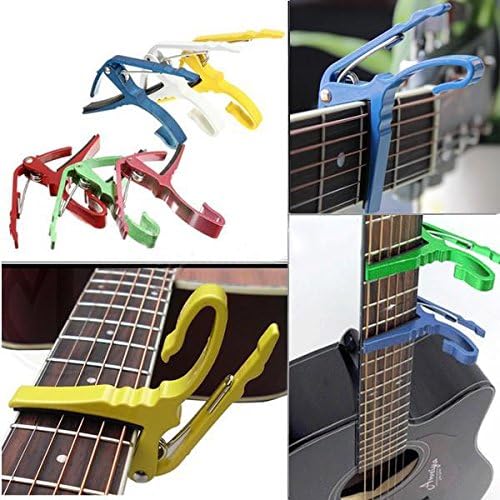Electric or Acoustic Guitar Capo Quick Change Trigger Key Clamp
