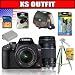 Canon Rebel XS 10.1MP Digital SLR Camera with EF-S 18-55mm f/3.5-5.6 IS Lens and Canon EF 75-300mm f/4-5.6 III Telephoto Zoom Lens Package 3