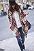 Moxeay Womens Blanket Oversized Tartan Scarf Wrap Shawl Cozy Checked Pashmina (M820)