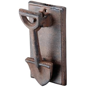 Esschert Design DB55 Cast Iron Spade Doorknocker