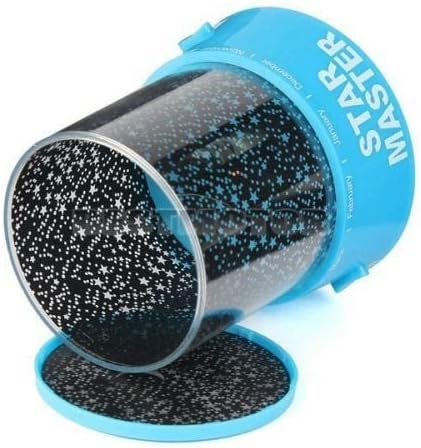 Generic Colorful Twilight Romantic Sky Star Master Projector Lamp Starry LED Night Light Kids Bedroom Bed Light for Christmas Light (Sky-blue) by Best for You