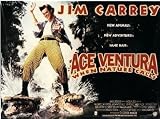 ACE VENTURA  WHEN NATURE CALLS 1995 Jim Carrey UK QUAD POSTER