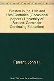 Preston in the 17th & 18th centuries