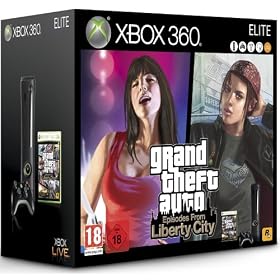 Console Xbox 360 Elite + GTA Episodes from Liberty City