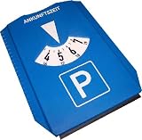 Produkt-Bild: Parkscheibe mit Eiskratzer, Material: Hartplastik, Parkscheibe, Eiskratzer und Wischlippe in einem