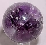 Amethyst Natural Crystal Sphere - Brazil