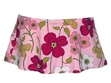 Perry Ellis Petal Pink Floral Skirted Swim Bottom (X-small)