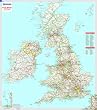 Great Britain and Ireland (Michelin Encapsulated Wall Maps)