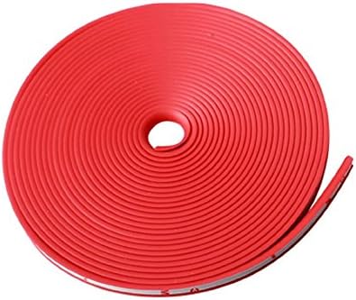 KABIS Vehicle Wheel Rim Protector tire Guard Car Line Moulding Molding Red