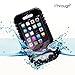 iPhone 6 Waterproof Case, iThroughTM iPhone 6 Waterproof Case, Dust Proof, Snow Proof, Shock Proof Case, Heavy Duty Carrying Cover Case for iPhone 6 , iPhone 6S (Black)