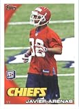 2010 Topps NFL Football Card # 75 Javier Arenas RC - Kansas City Chiefs ( Rookie Card) NFL Trading Card in a Protective ScrewDown Case!