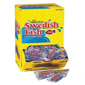Swedish Fish Candy, Individually Wrapped, 46.5 oz., 240 Box by