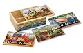 Melissa & Doug Deluxe Construction in a Box Jigsaw Puzzles