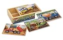 Melissa & Doug Deluxe Construction in a Box Jigsaw Puzzles