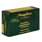 read full review Neemaura Naturals Ultra Sensitive Soap, Cornmeal And Honey, 3.5 oz (99 g) (Pack of 4)