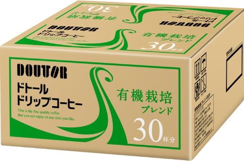 ドトール ドリップコーヒー有機栽培ブレンド 7g×30P