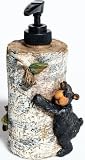 Willie Black Bear Liquid Soap Dispenser, 7
