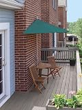 TERRACE MATES VILLA 5 Piece Standard Set with 9 Ft. OFF THE WALL BRELLA in Green Olefin Canopy