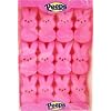 Marshmallow Peeps Pink Easter Bunnies 12ct