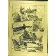 1886 DANUBE RIVER SKETCHES VIEW SOCIAL HISTORY PRINT